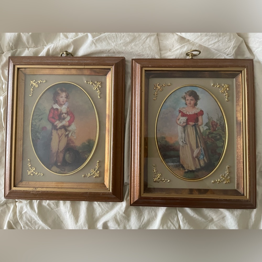 2 Vintage Master Simpson 8 x 10 by Turner Wall Accessory Framed Print
